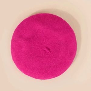 COPY - New! Hot Pink Beret Hat